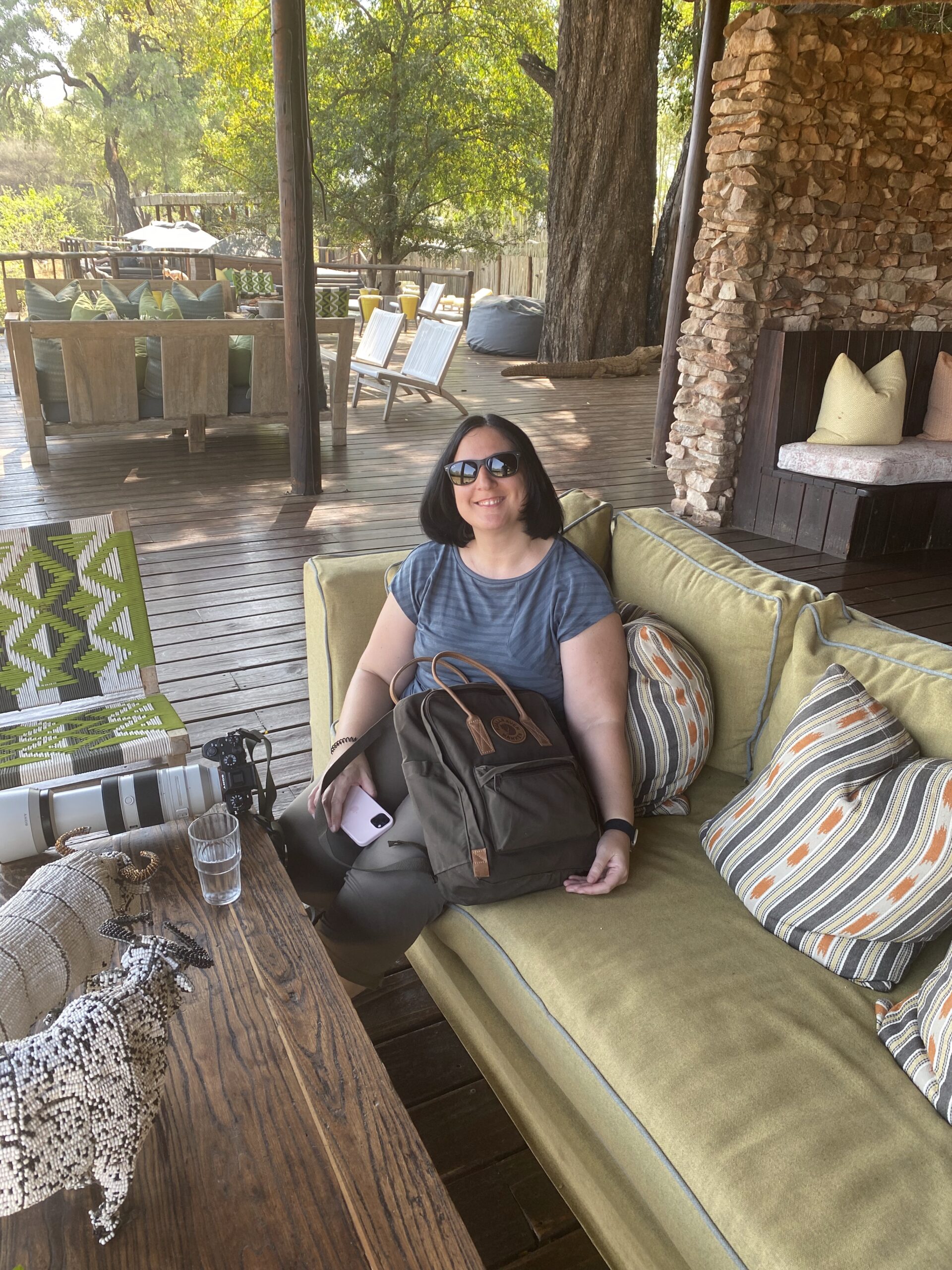 Mary in Pafuri / South Afria